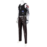 Johnny Silverhand Cosplay Cyberpunk 2077 Costume Halloween Suit Keanu Reeves Full Set